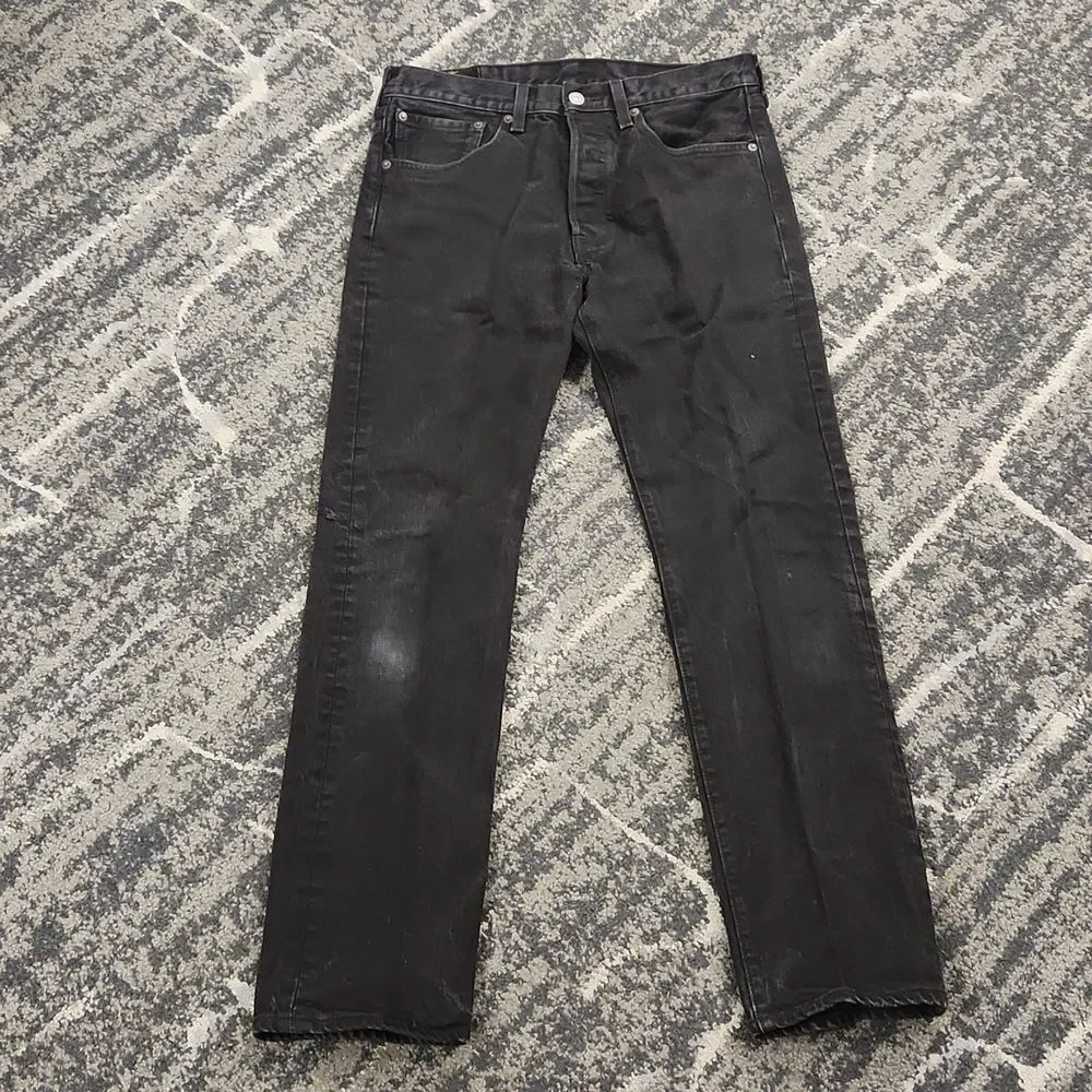 Levis 501 Button Up 2018 Denim Jeans 31 x 30